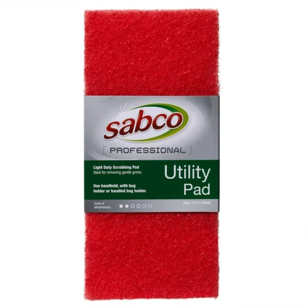 LIGHT DUTY UTILITY SCRUBBING PAD (250x115MM) 10s