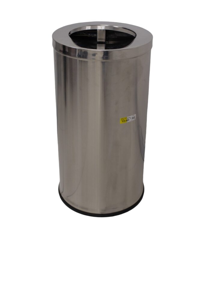 Stainless Steel Swing Top Bin Liters Brian Bell Chemicals