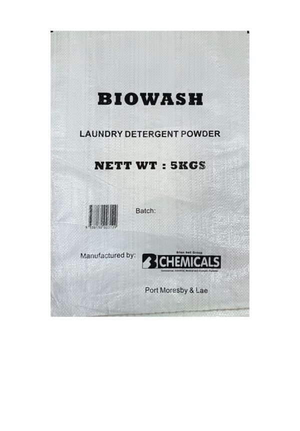 BIOWASH BIODEGRADABLE LAUNDRY DETERGENT POWDER (5 KILOGRAMS)