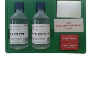 PORTABLE EYE WASH STATION WITH MIRROR