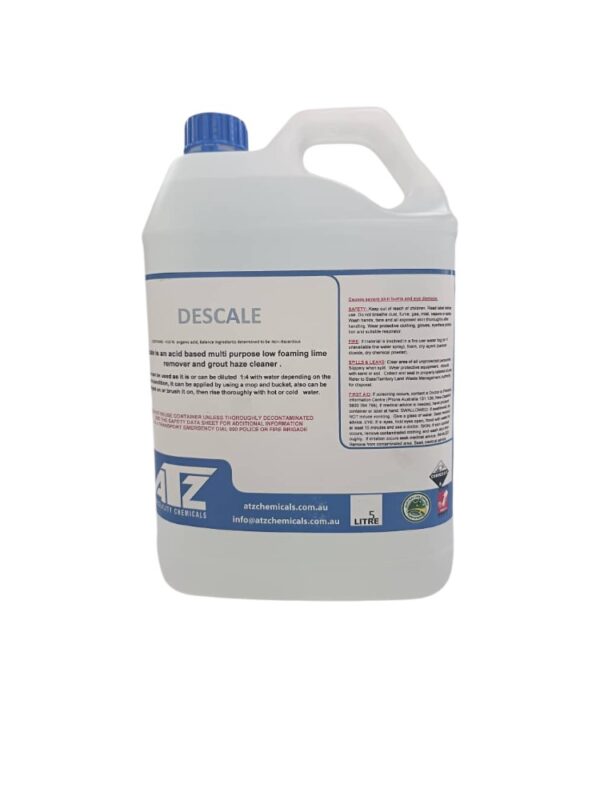 DESCALER LIME SCALE/IRON REMOVER LIQUID 5 LITERS