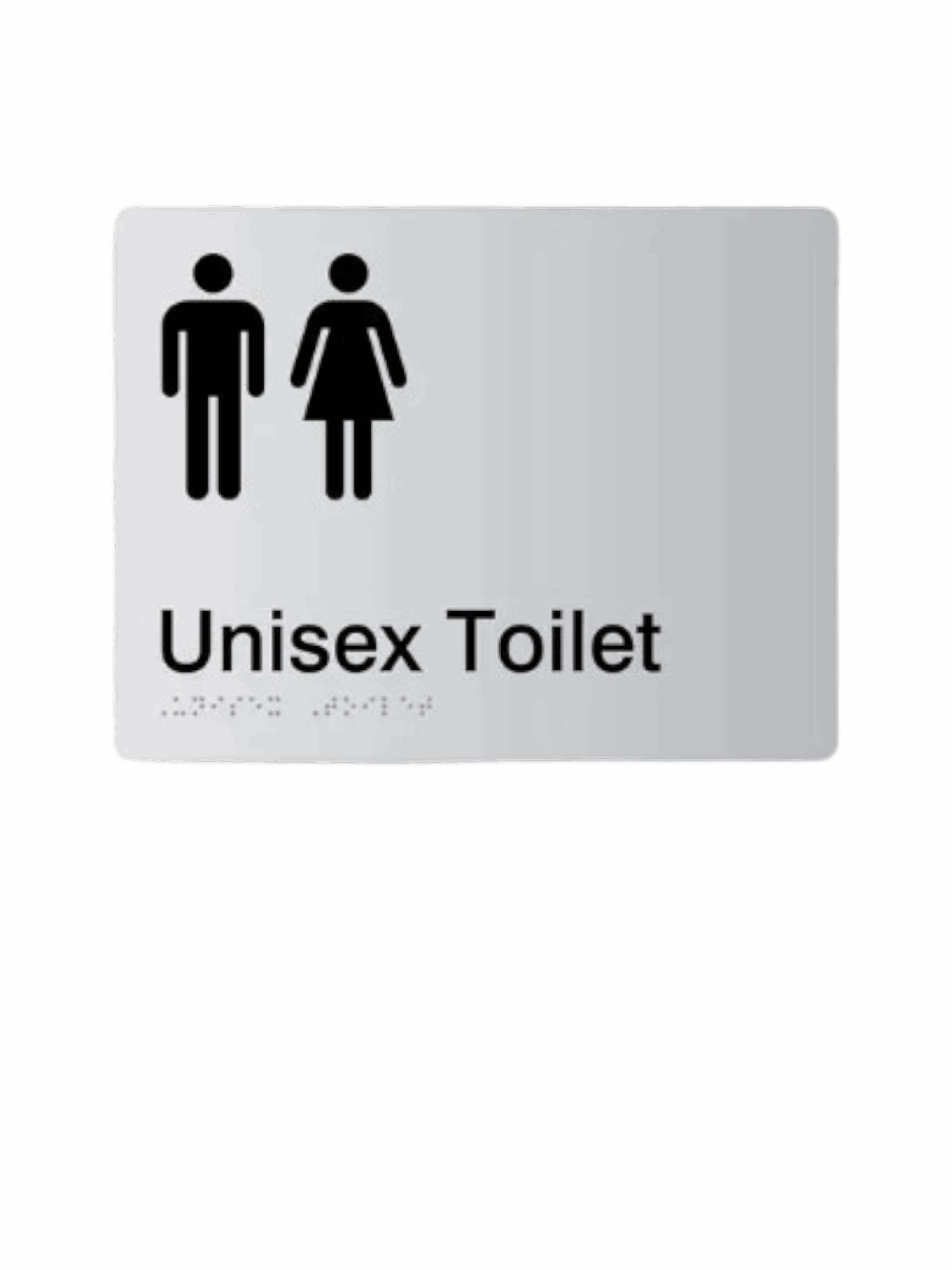 Toilet Braille Signs
