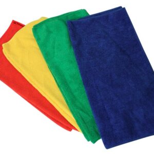 SABCO MIXED COLOURED MICROFIBRE CLOTHS