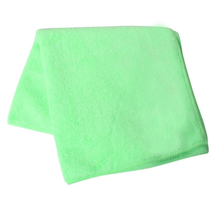 SABCO ULTRA CLEAN ALL-PURPOSE MICROFIBRE CLOTHS (GREEN)
